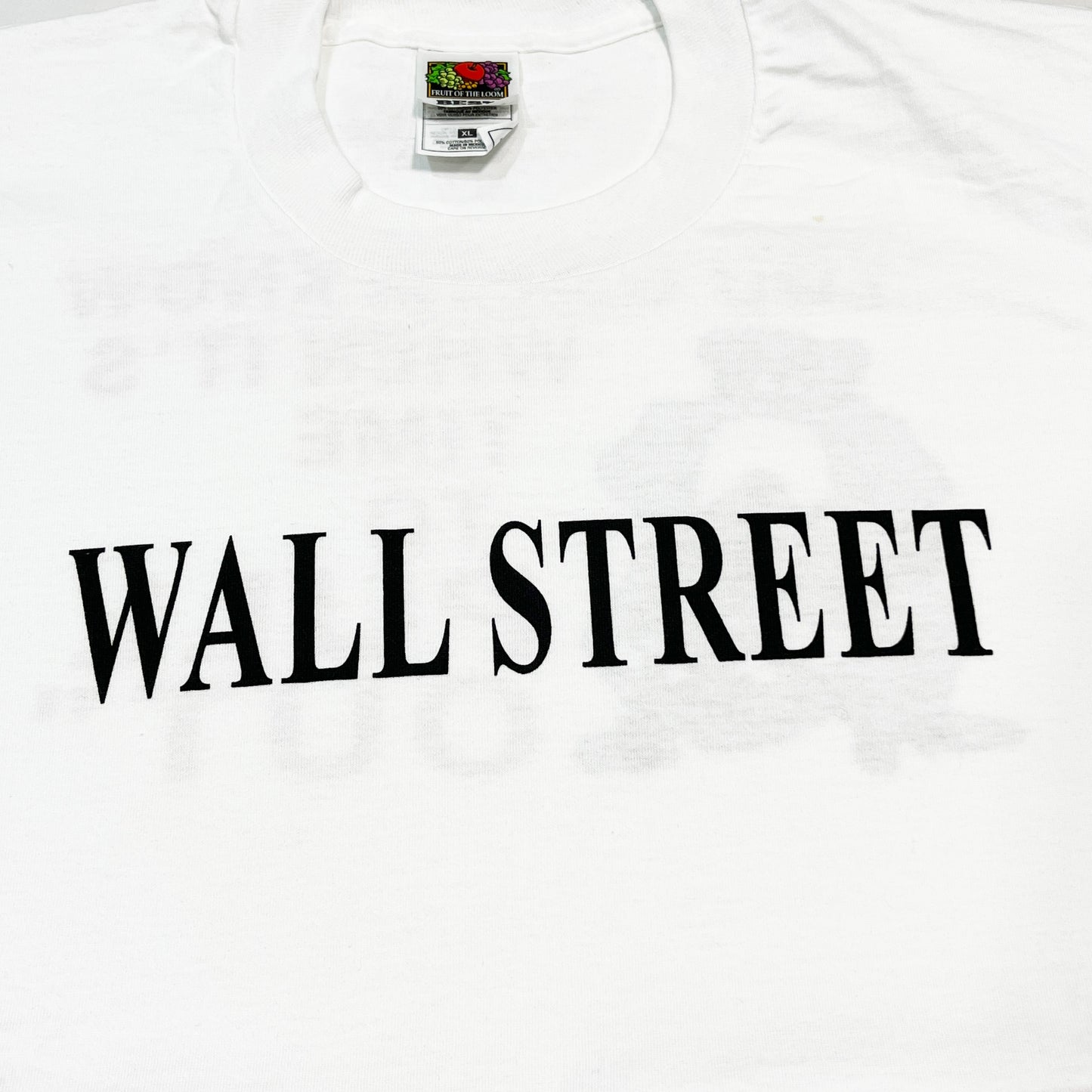 90's FRUIT OF THE LOOM WALL STREET T Size (XL)