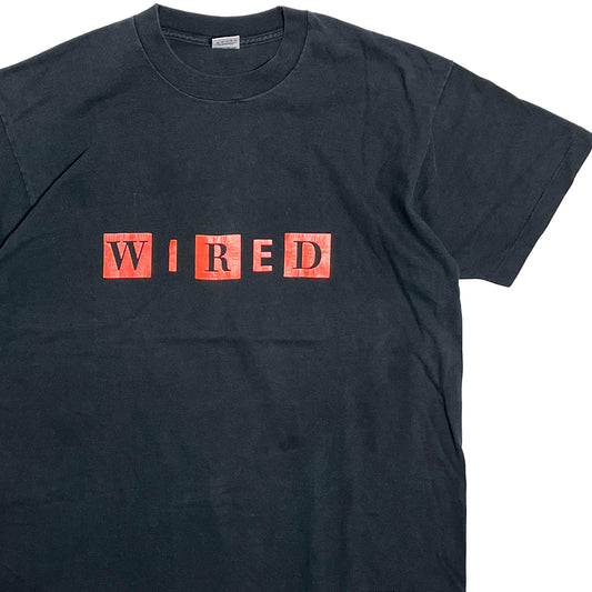 90's FRUIT OF THE LOOM WIRED Magazine T Size (XL)