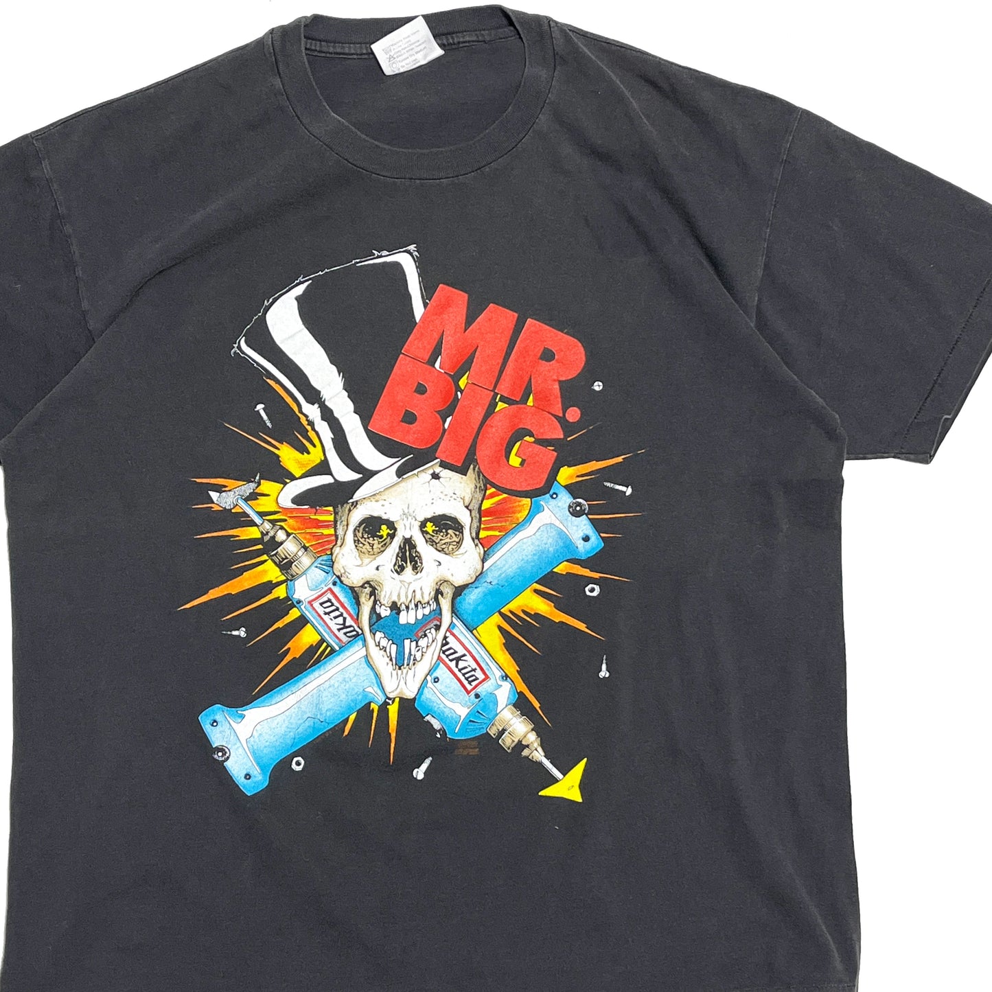 90's Hanes Mr.Big T 両面プリント Size (XL)