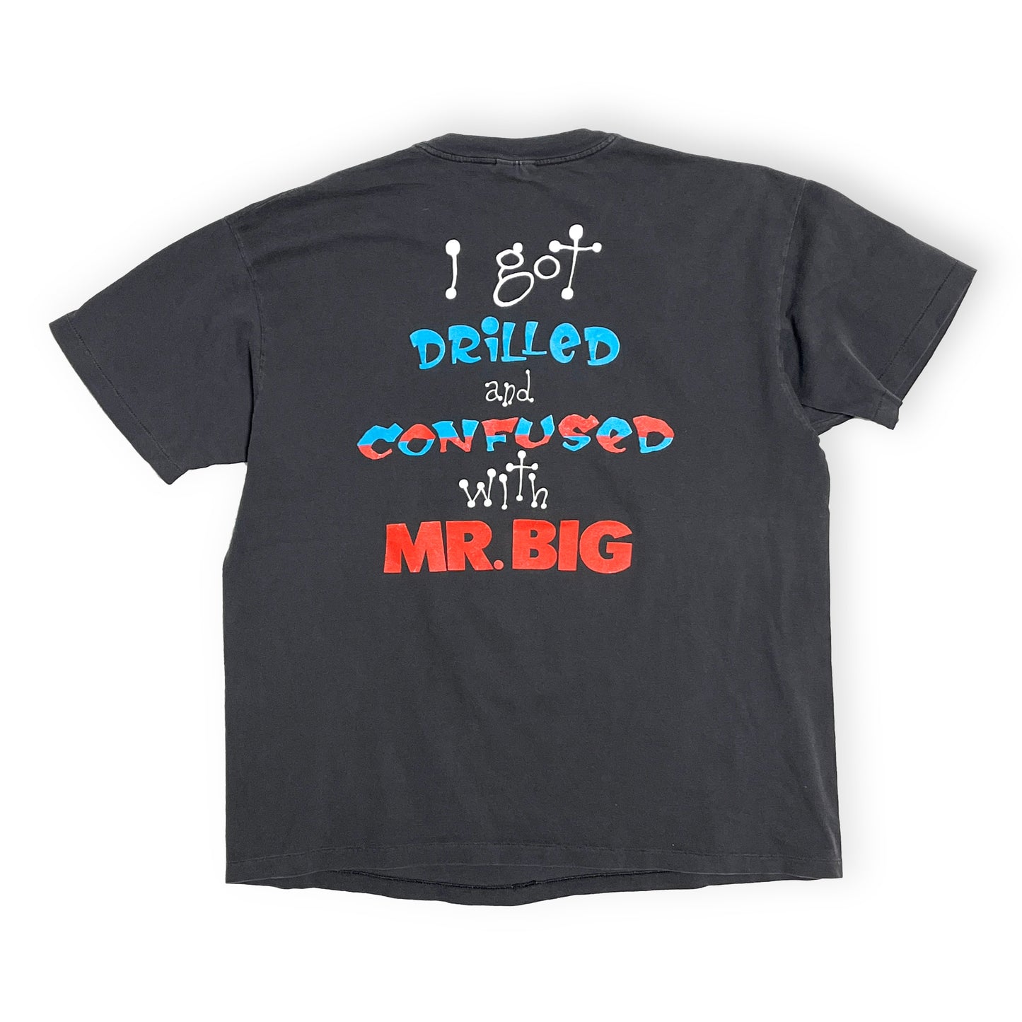 90's Hanes Mr.Big T 両面プリント Size (XL)