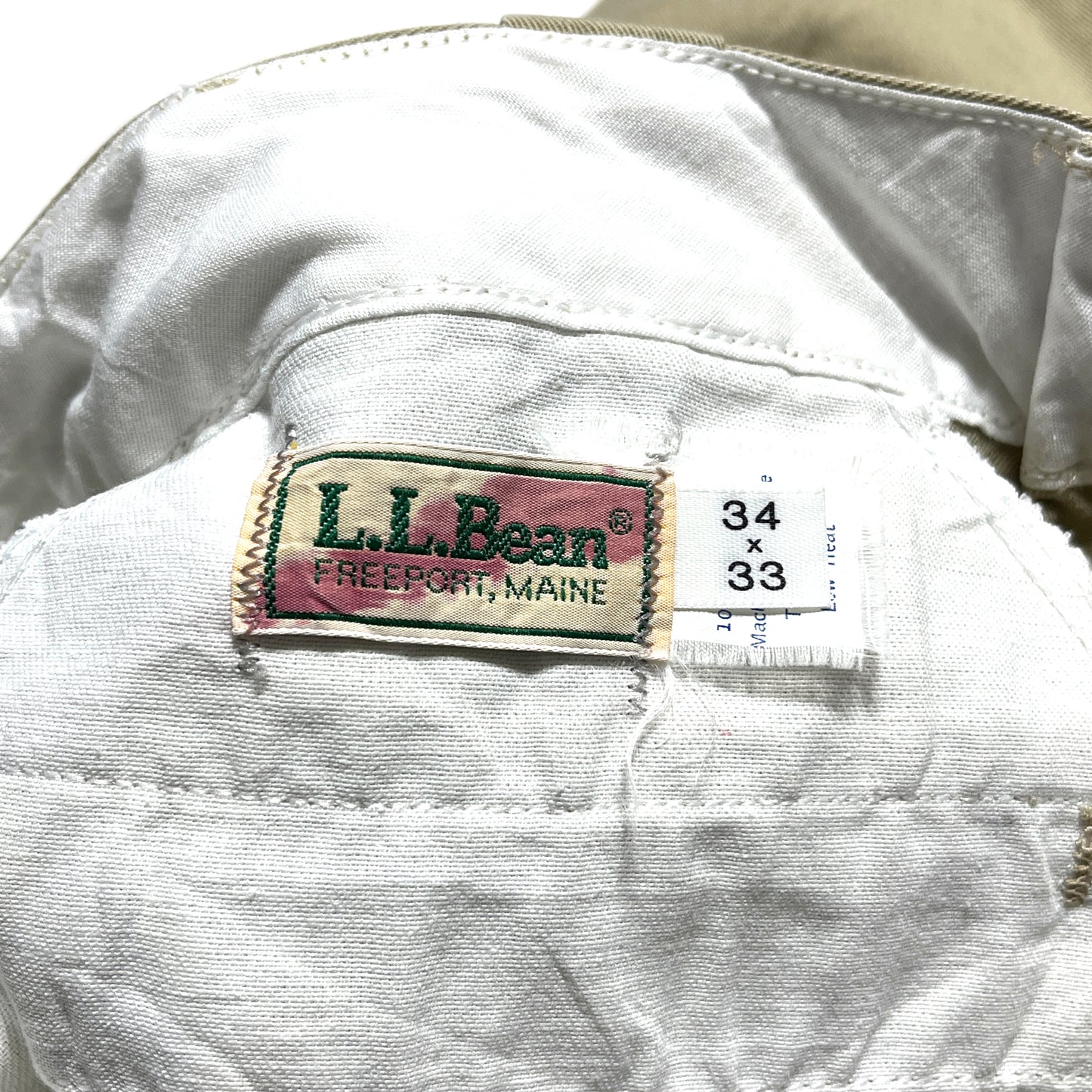 80's L.L.Bean "Dickies OEM" PT Size (W33 L30)位