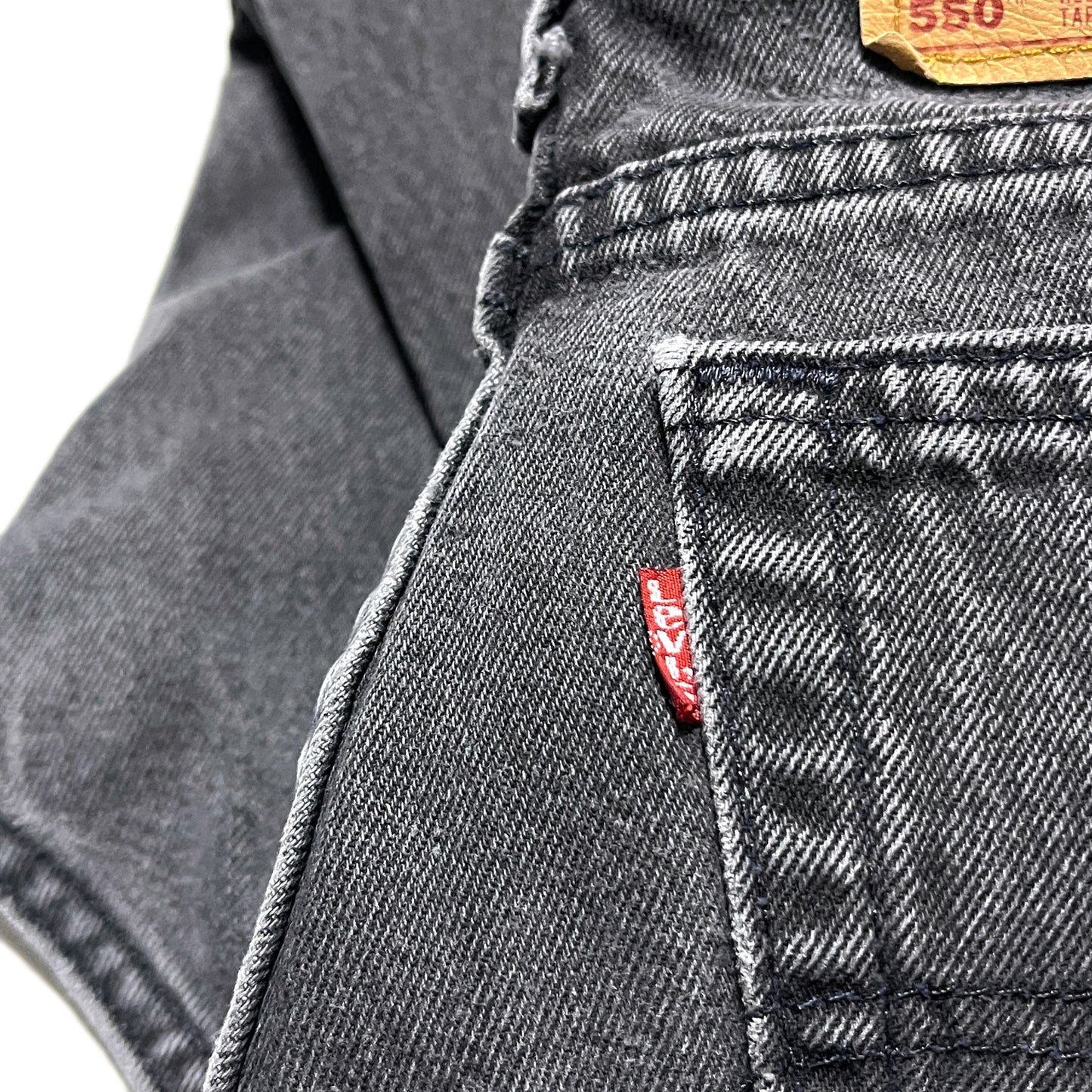 90's Levi's 550 Black Denim PT Size (W34 L30)位