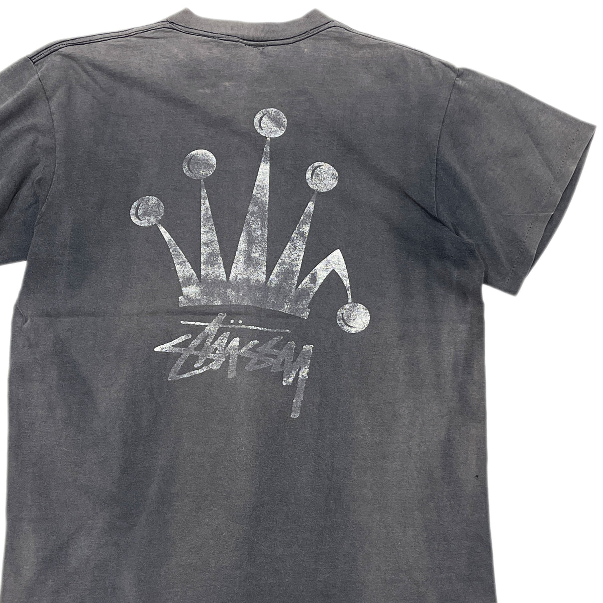 90s オールドステューシー STUSSY 折れクラウン Tシャツ L 