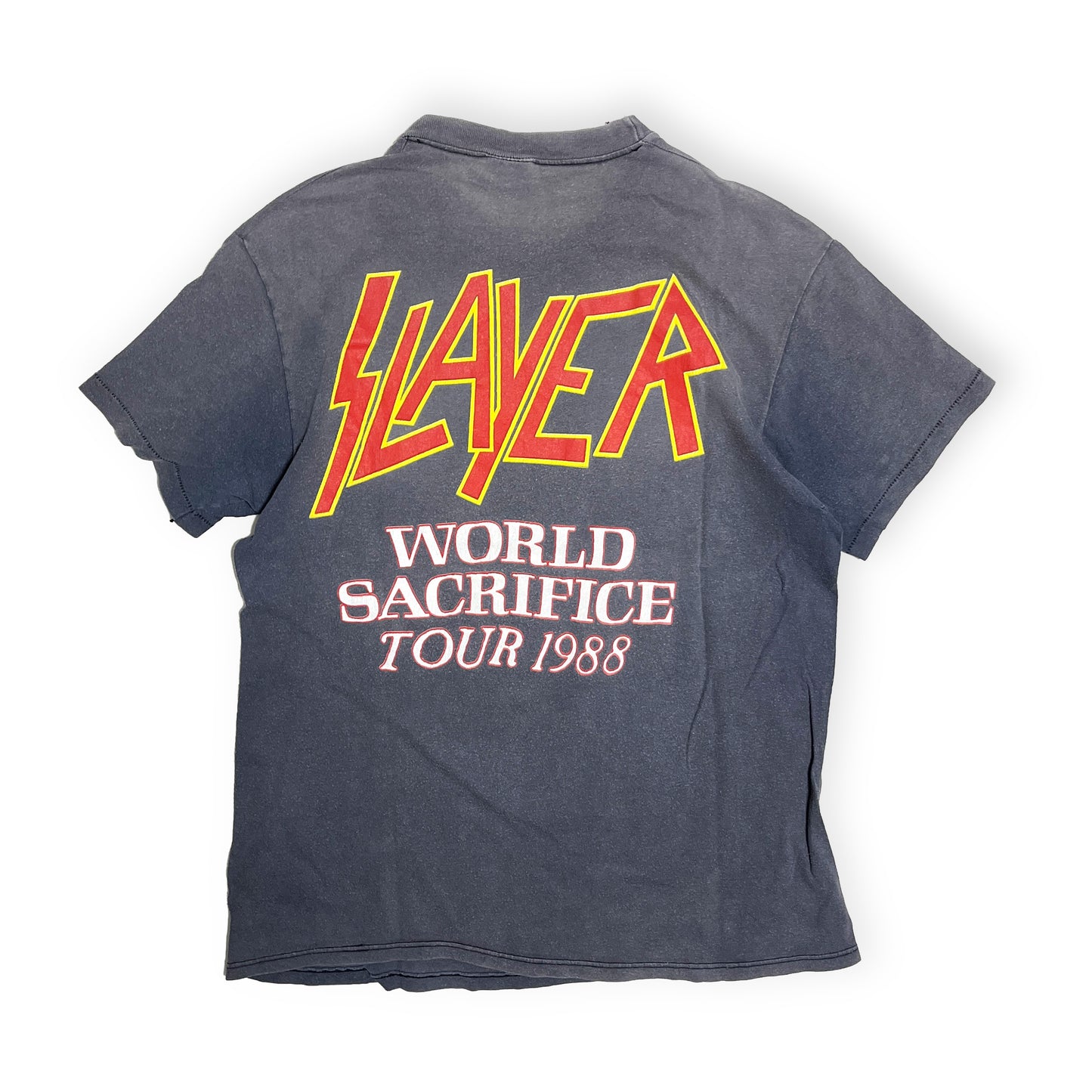 80's Hanes Slayer T 1988 World Tour T Size (L)