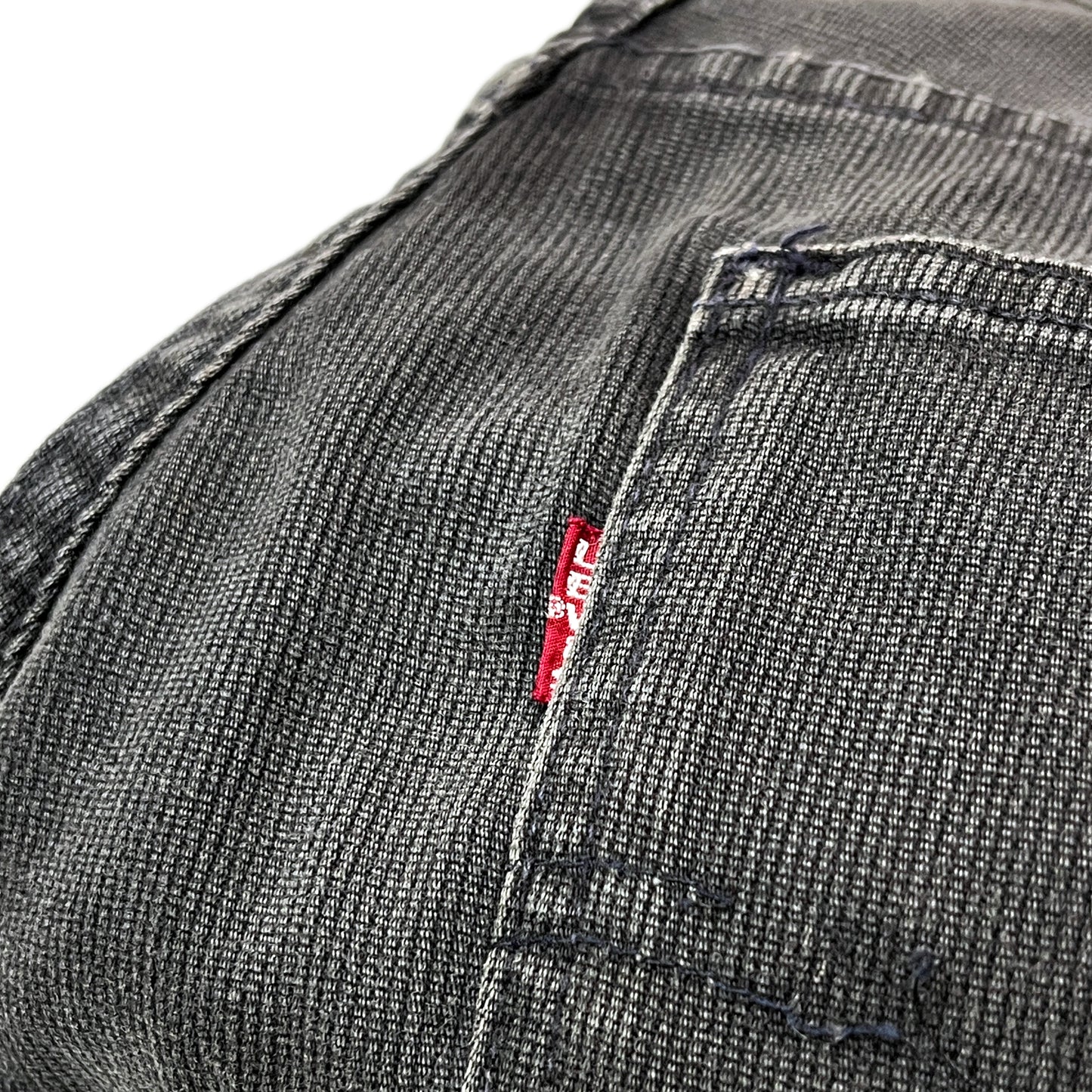 60's Levi's 911G BIG-E 黒ピケ！ 実寸 (W32 L32)位