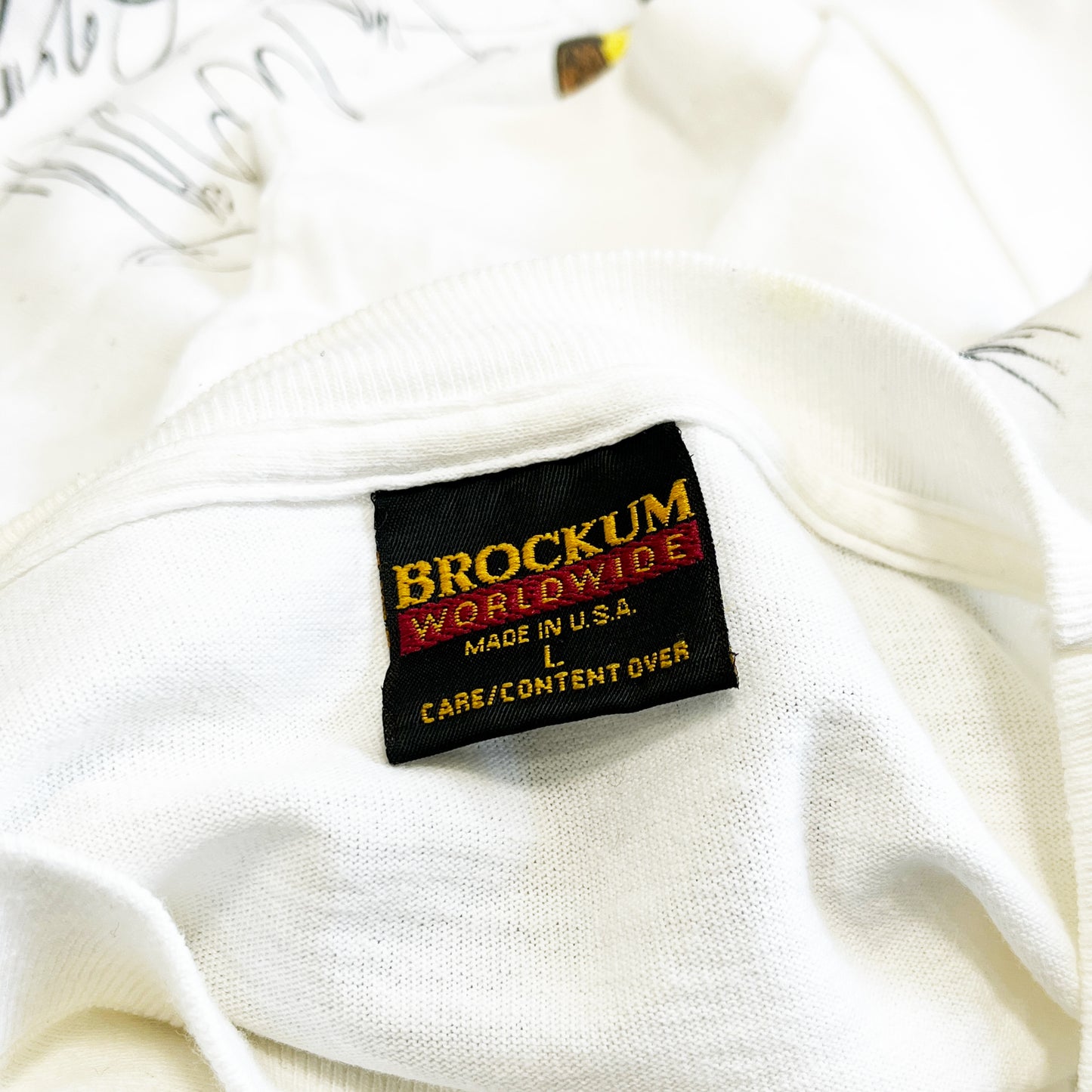 90's Brockum The Rolling Stones T Size (L) レア！
