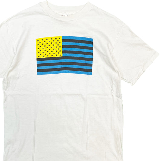 80's〜 Hanes American Flag T Size (L)