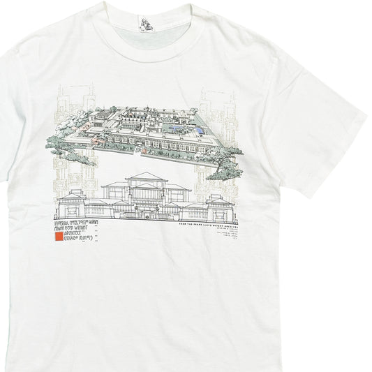 90's ANDAZIA Frank Lloyd Wright "帝国ホテル" T Size (L)