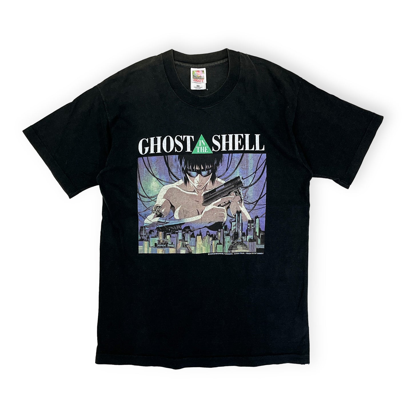 90's FRUIT OF THE LOOM Ghost in The Shell T Size (M)