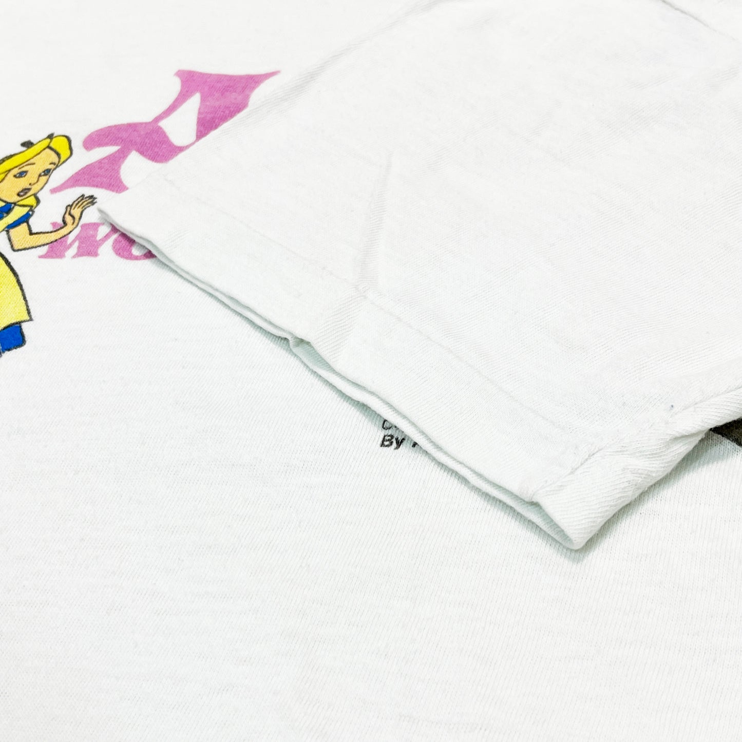 90's UnKnown Alice in Wonderland T Size (L)位 レア！