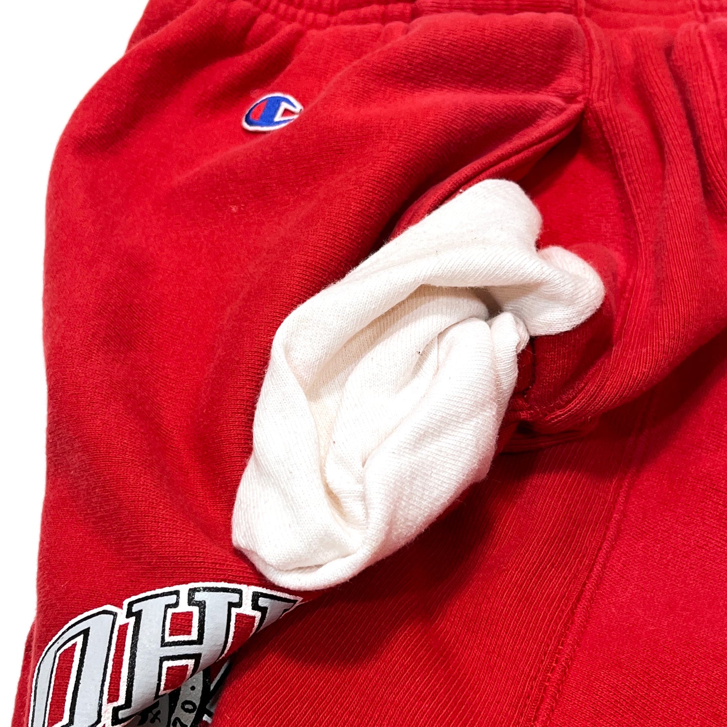 90's Champion R/W Shorts "OHIO STATE" Size (XL)