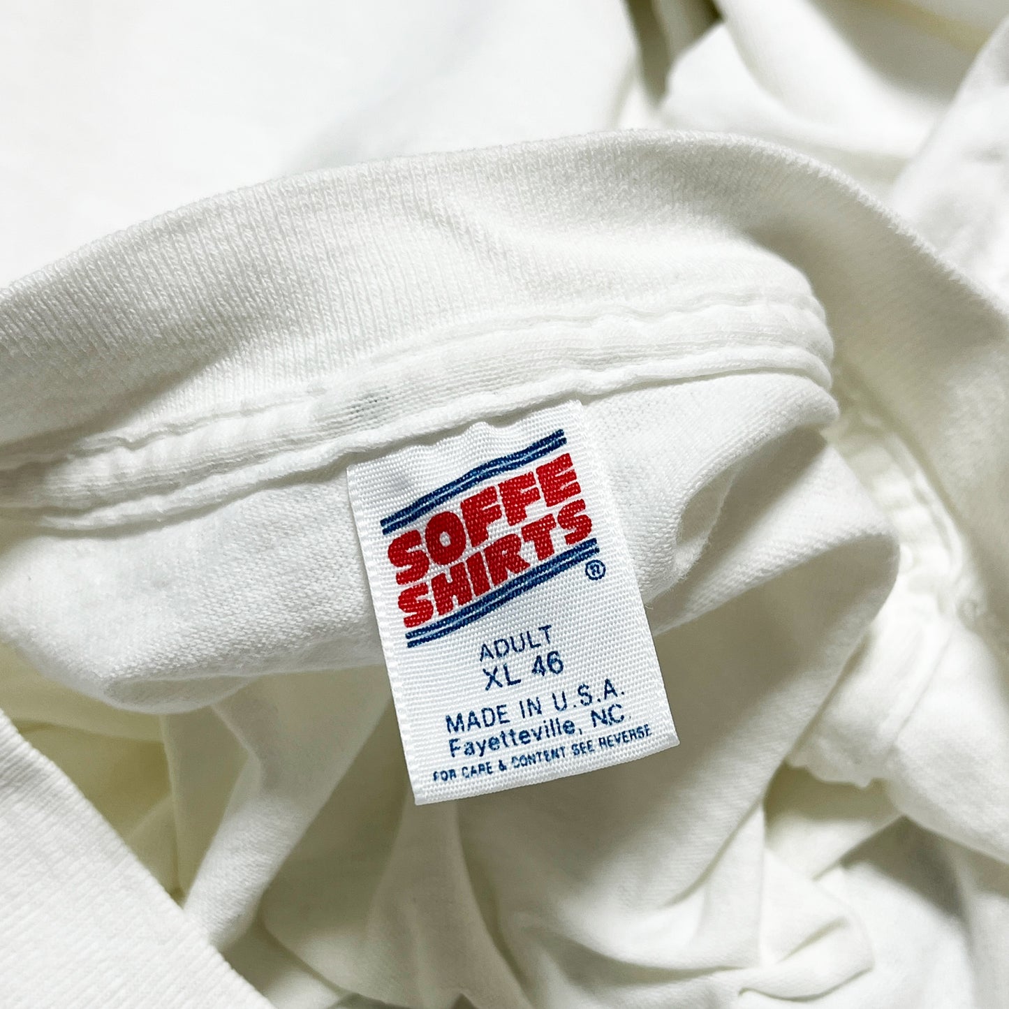 90's SOFFE SHIRTS Largely Literary Series "Marie Curie" T Size (XL)