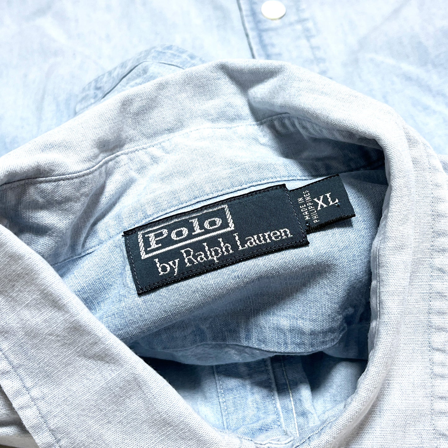Ralph Lauren Chambray S/S SH Size (XL)