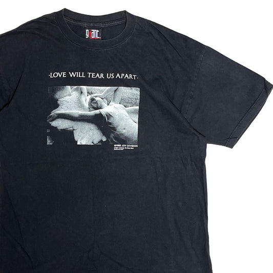 90's Giant Joy Division "LOVE WILL TEAR US APART" T Size (L)