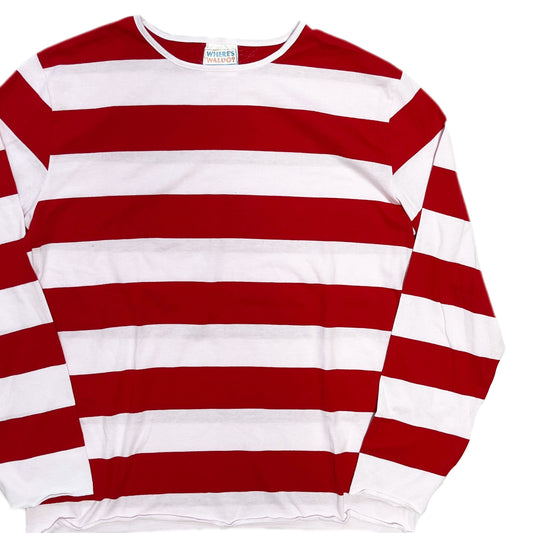 90's〜 WHERE'S WALDO？ Border L/S T Size (XL)