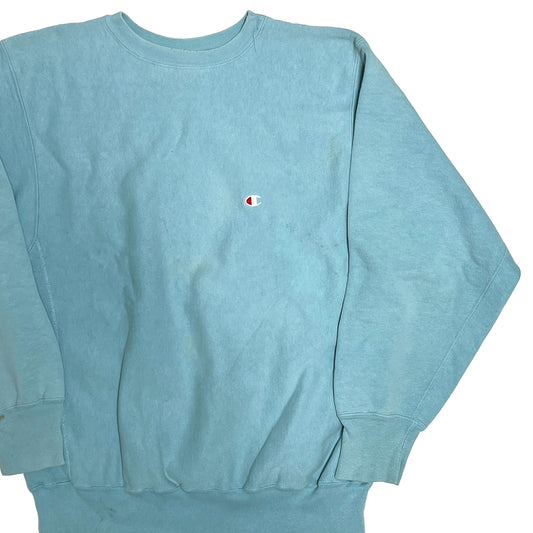 90's Champion R/W Crew Sky Blue Size (XL)