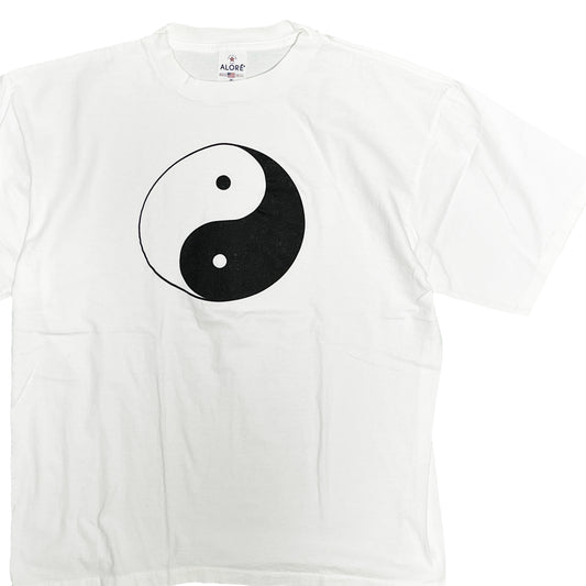 90's ALORE Yin and Yang 陰陽 T Size (XL)