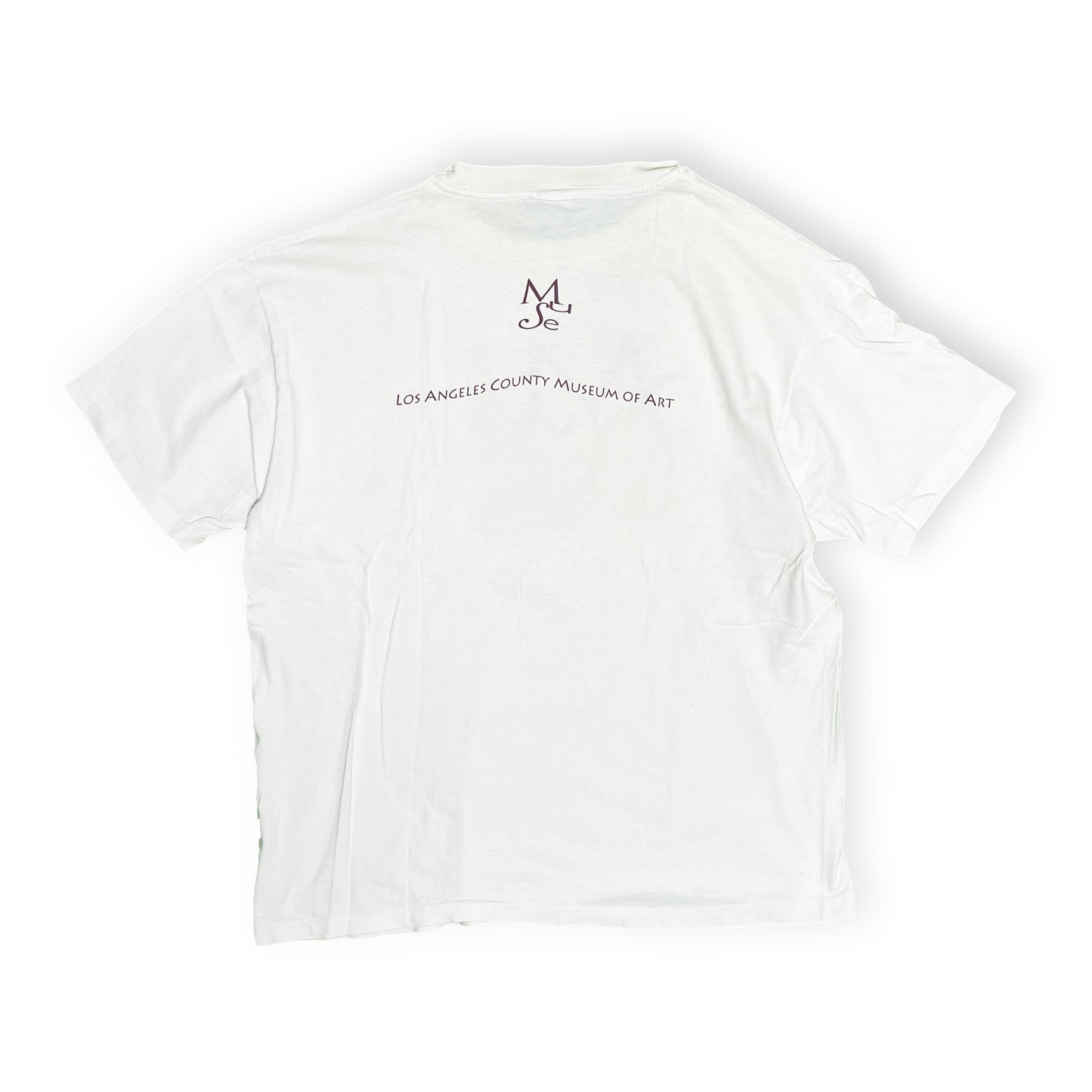 90's Hanes Los Angeles County Museum of Art "Muse" T Size (XL)