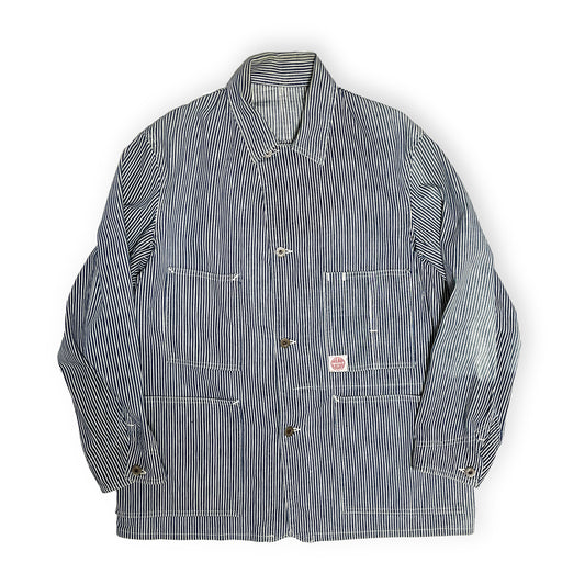 40's HEAD LIGHT Hickory Coverall 大戦モデル Size (38)位 希少サイズ！