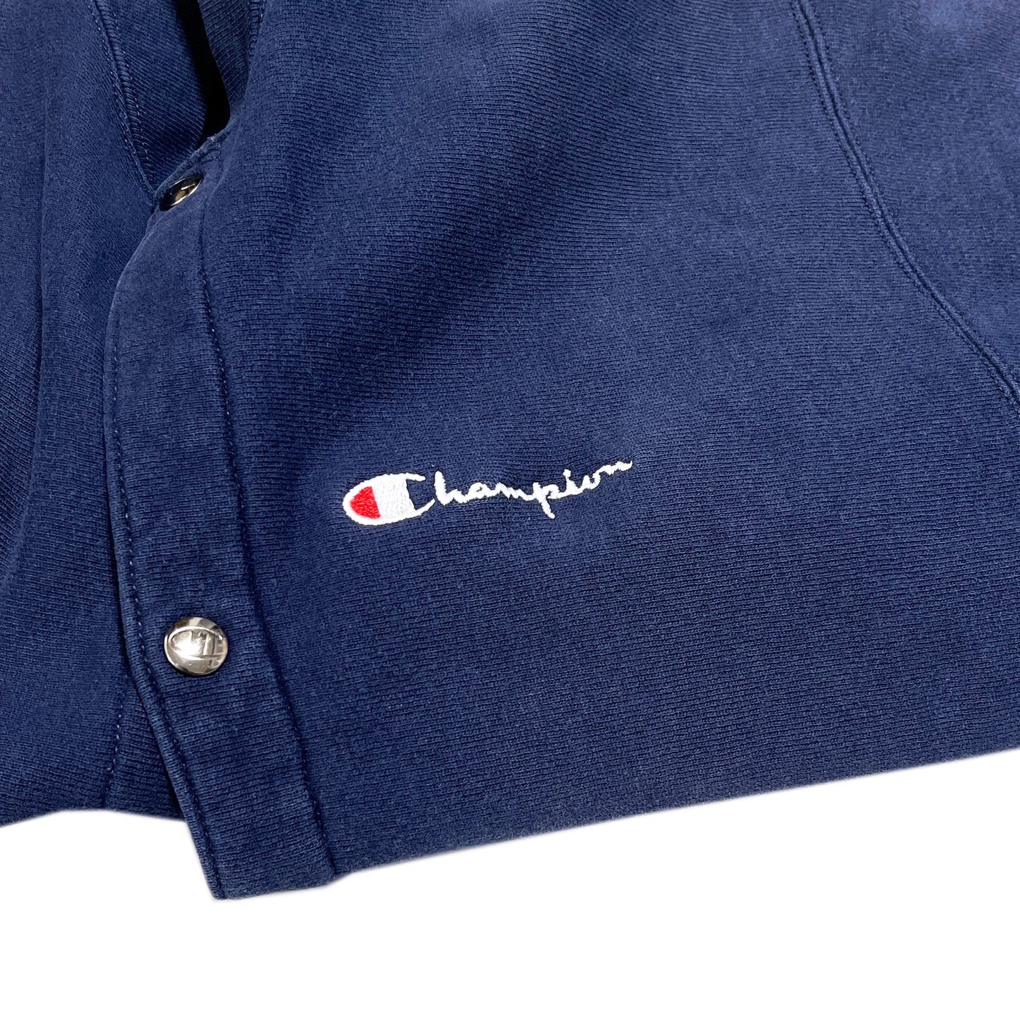 80's Champion R/W Full Snap Cardigan スプリクトロゴ Size (XL)