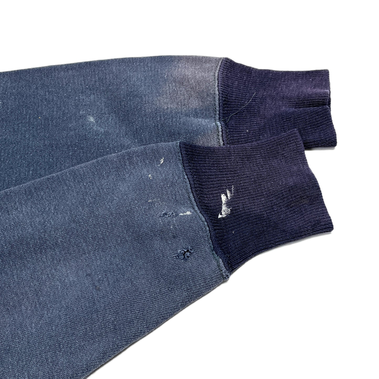 60's Unknown 2Tone Sweat "CONCORDIA COLLEGE" Flocky Print Size (ML)位