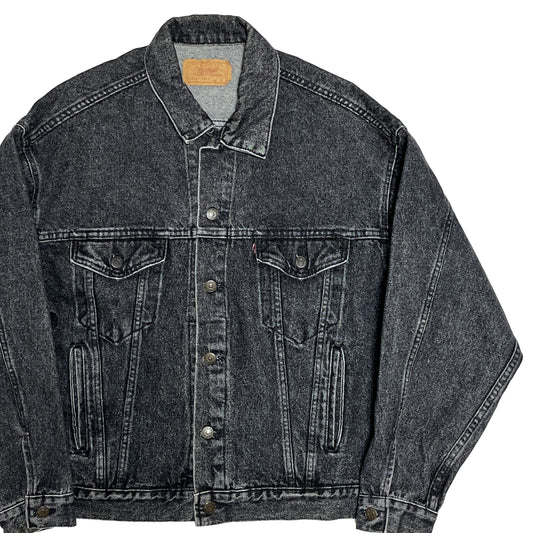 80's〜 Levi's 70507 Black Denim JKT Size (L)