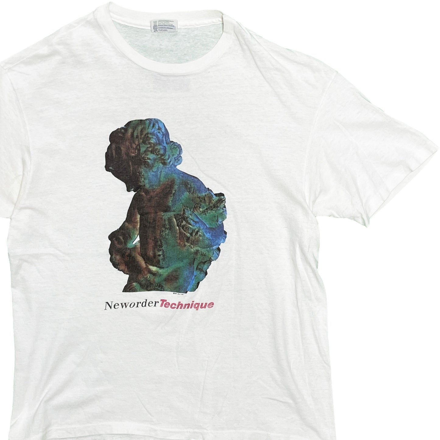 80's〜 Hanes New Order "Technique" T Size (XL) レア！