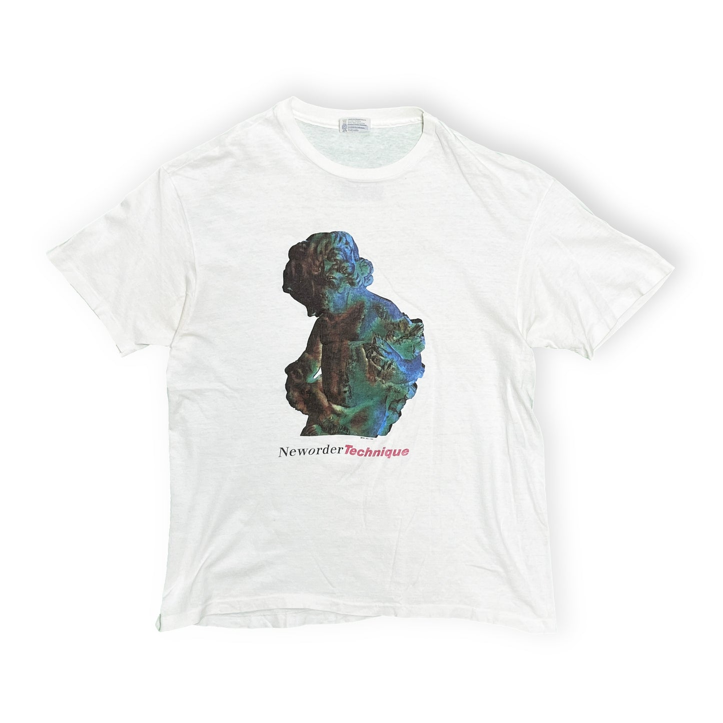 80's〜 Hanes New Order "Technique" T Size (XL) レア！