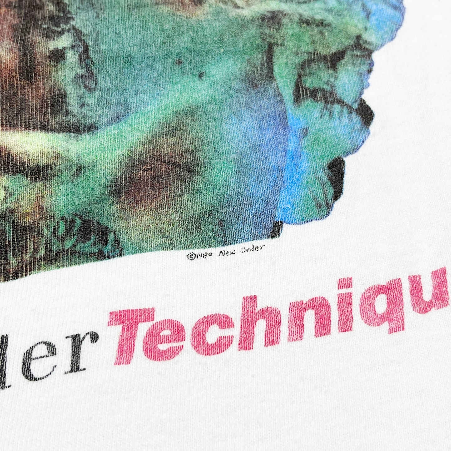 80's〜 Hanes New Order "Technique" T Size (XL) レア！