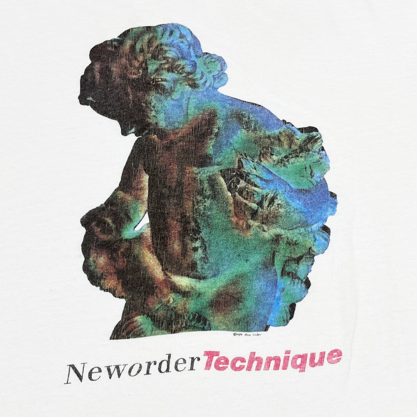 80's〜 Hanes New Order "Technique" T Size (XL) レア！