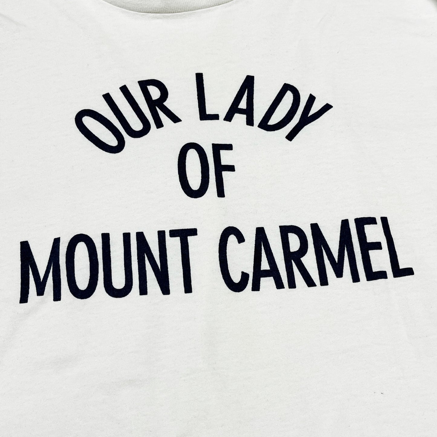 80's Champion "OUR LADY OF MOUNT CARMEL" T 染み込み Size (L)
