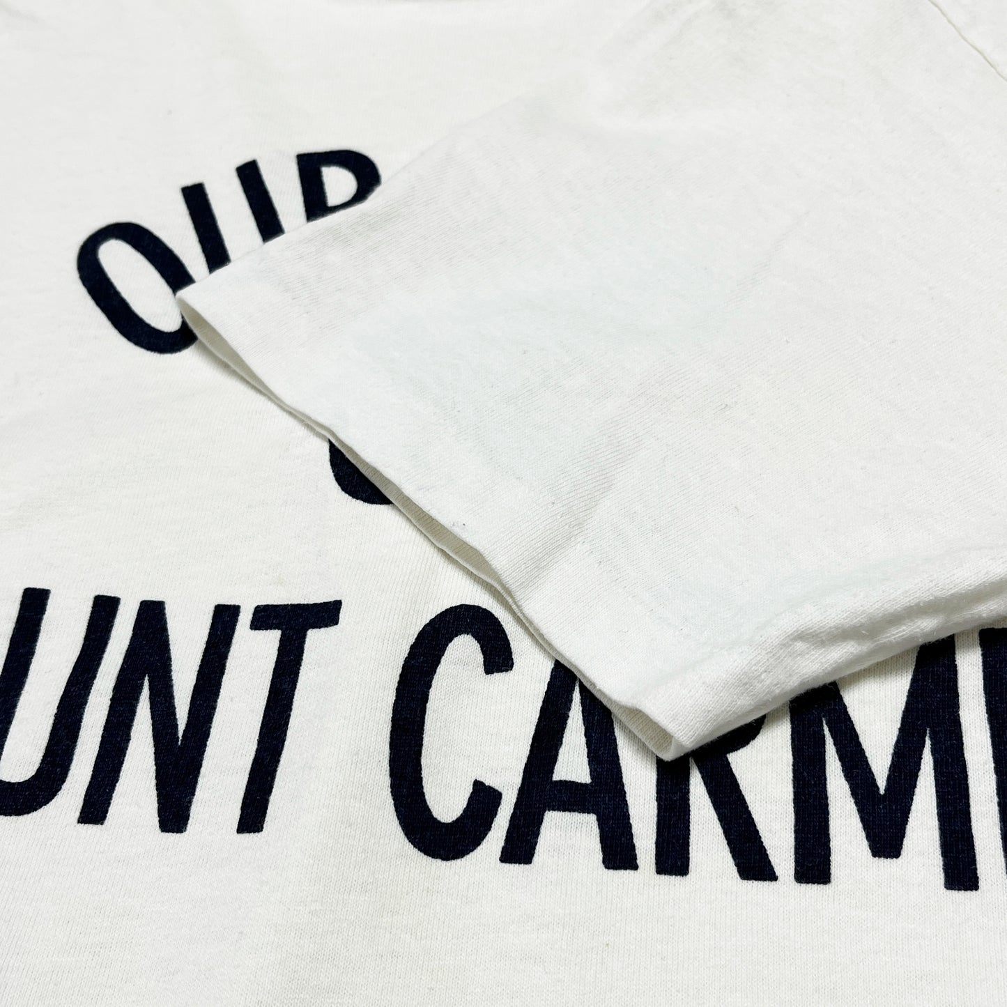 80's Champion "OUR LADY OF MOUNT CARMEL" T 染み込み Size (L)