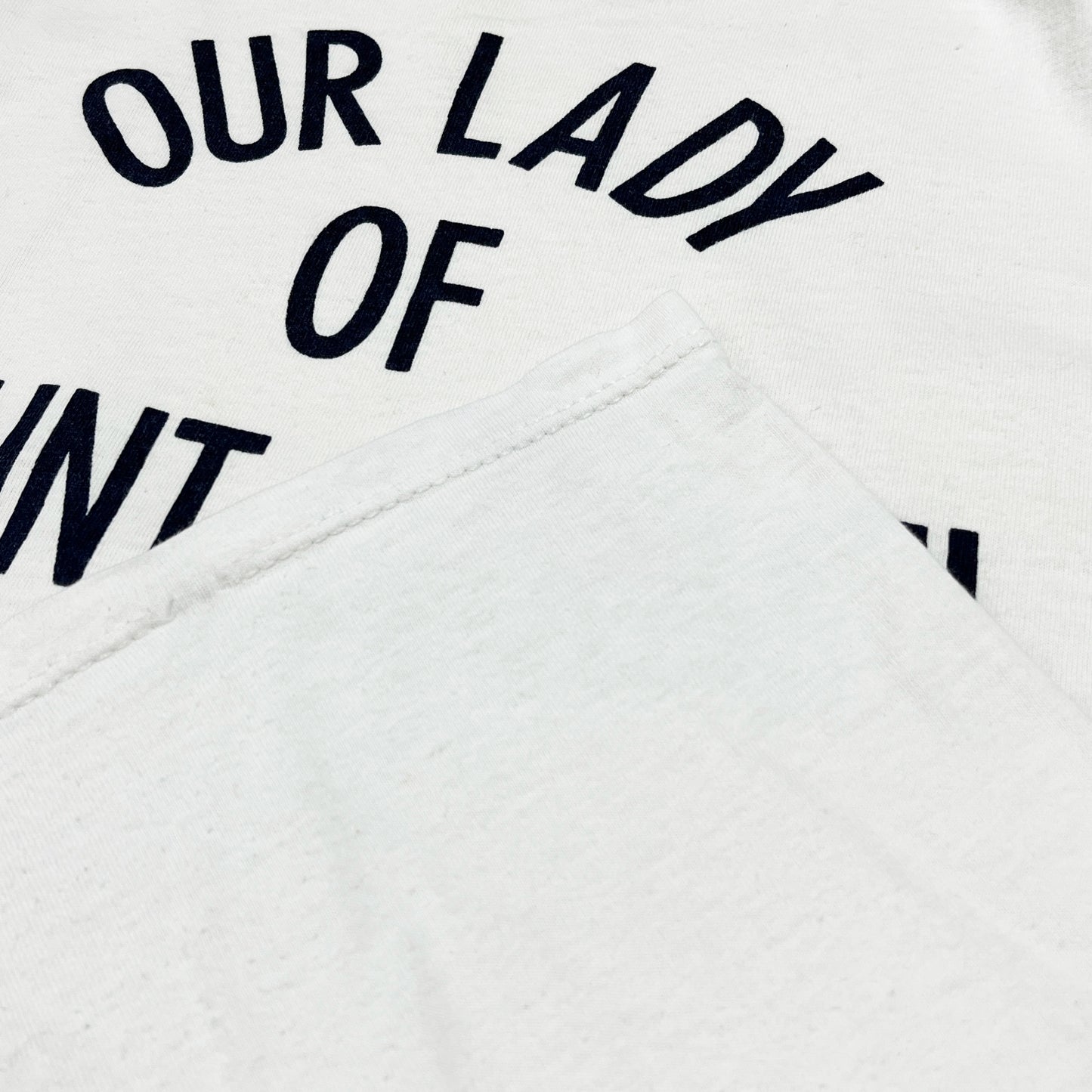 80's Champion "OUR LADY OF MOUNT CARMEL" T 染み込み Size (L)