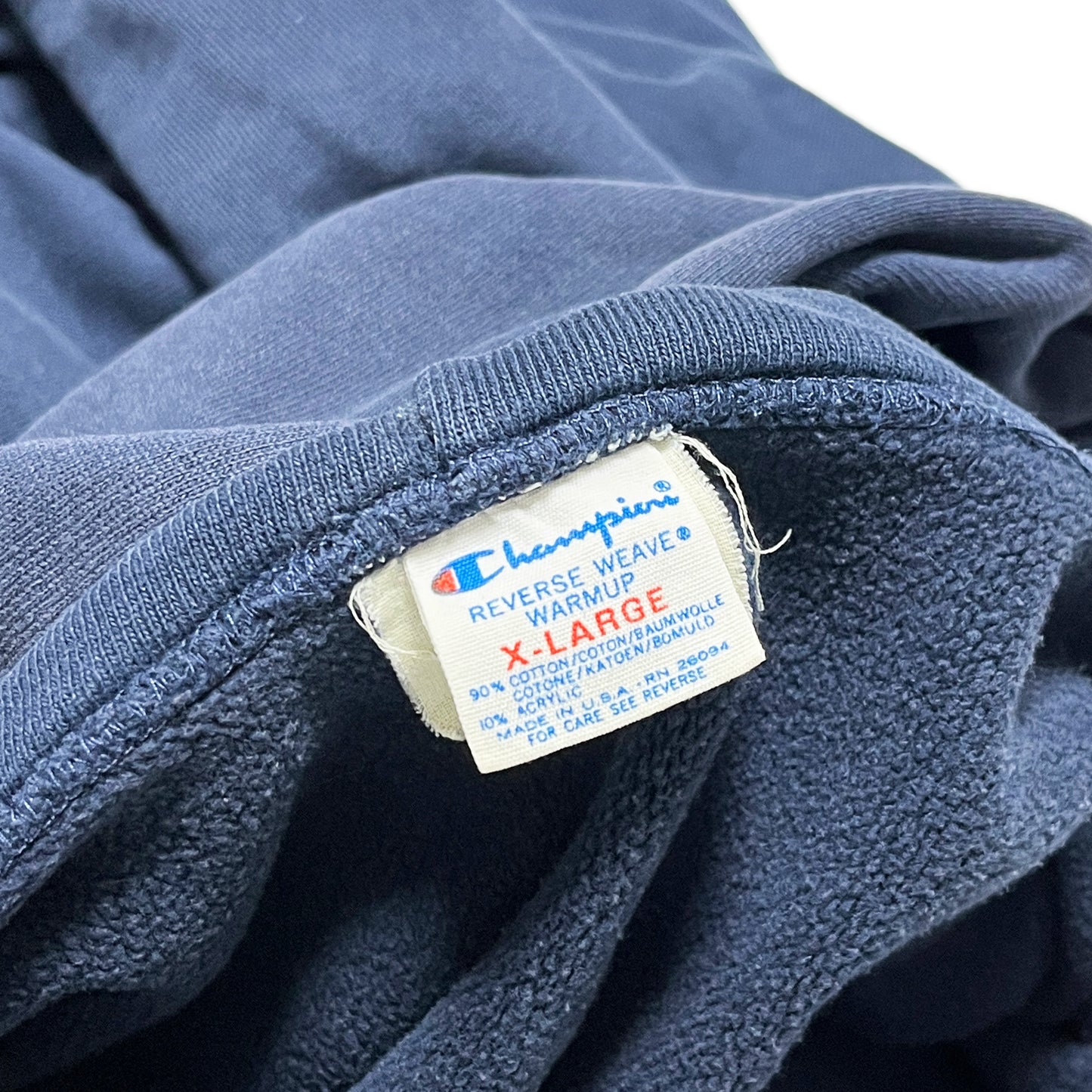 80's Champion R/W Parka Navy Size (XL)