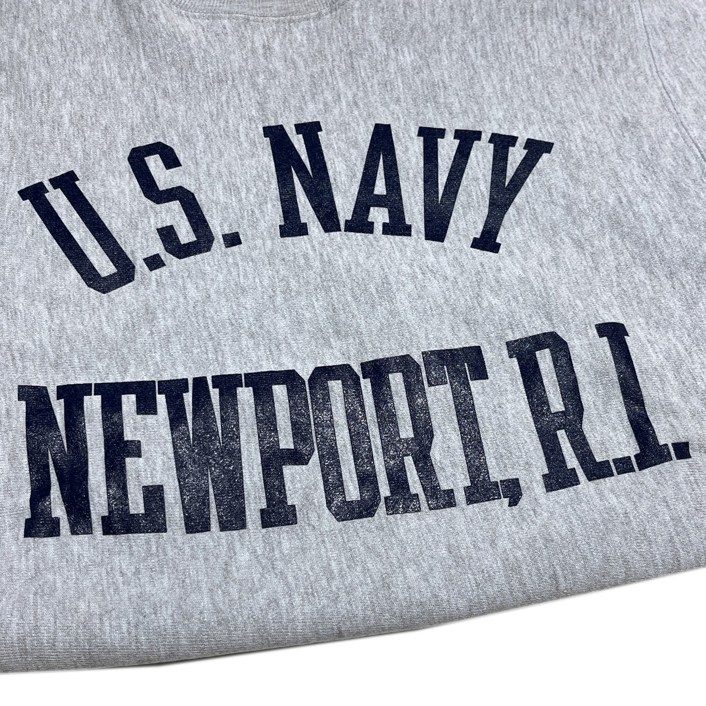 80's Champion R/W "U.S.NAVY NEWPORT.R.I." Size (L) レア！