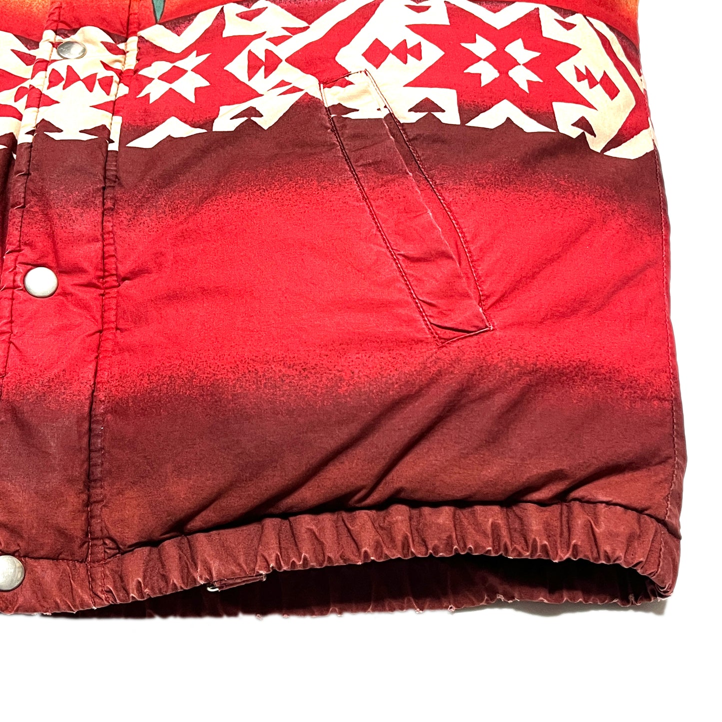 90's Polo Country Down JKT Native Pattern Size (Boys-L) レア！