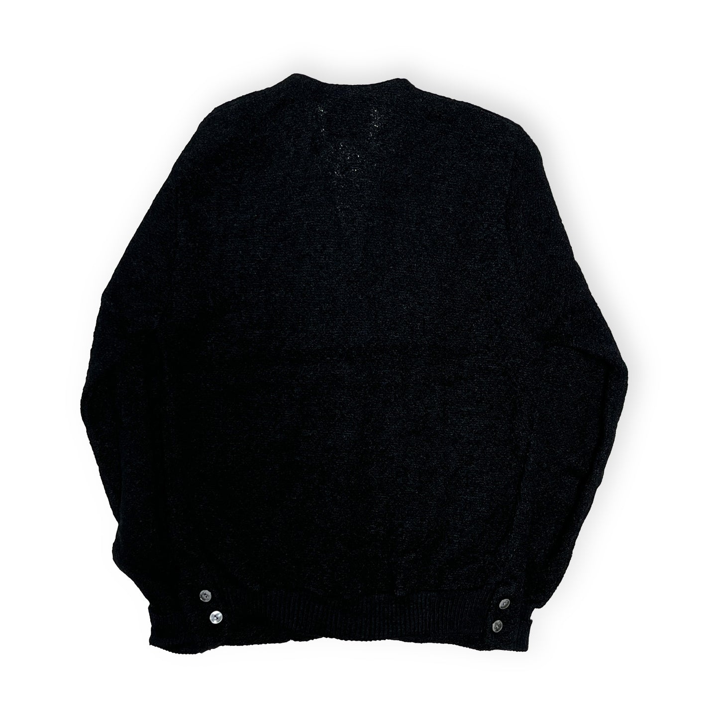 70's〜 Pellle Beach Alpaca Cardigan Black Size (40)