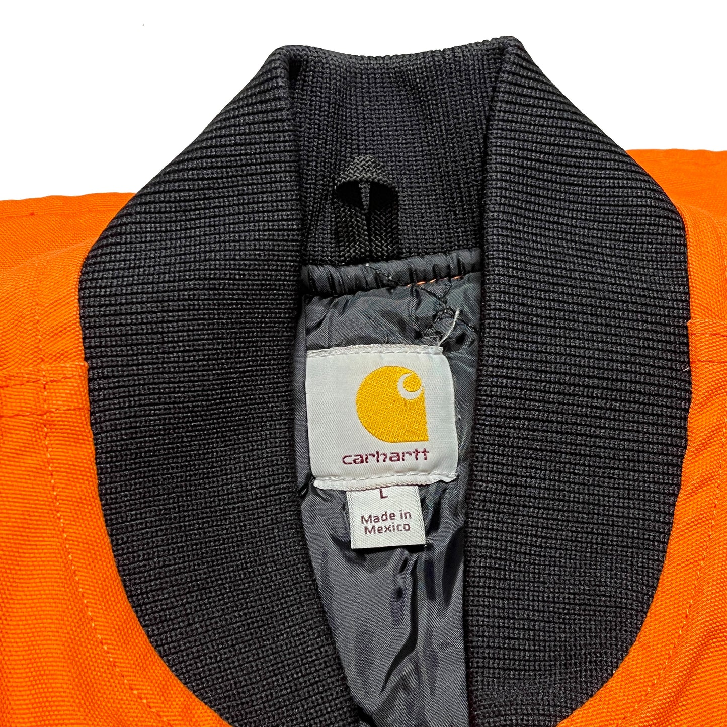 メキシコ製 Carhartt Duck Vest Orange Size (L)