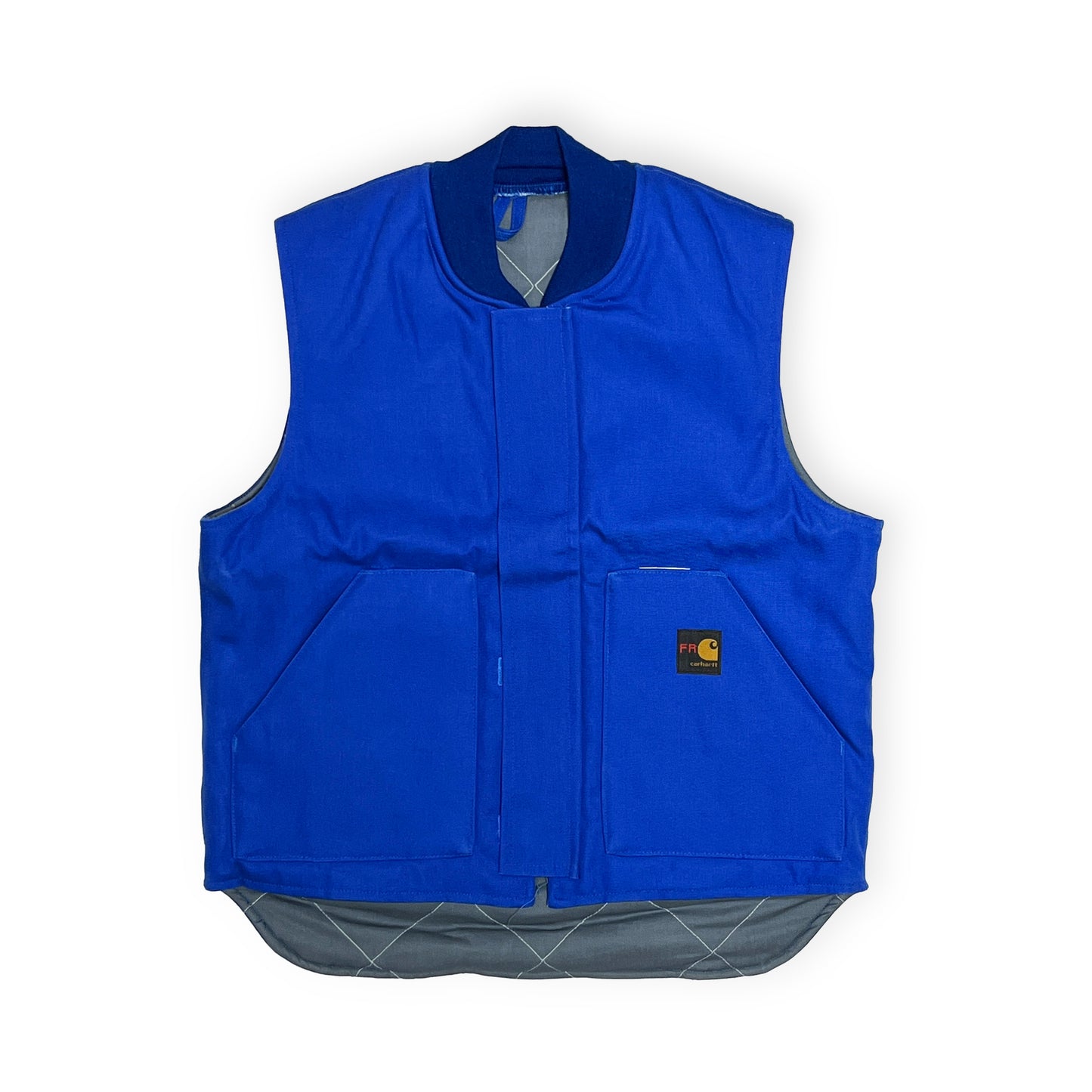 80's Carhartt "FRAME RESISTANT" Duck Vest Size (L-R) Almost Deadstock