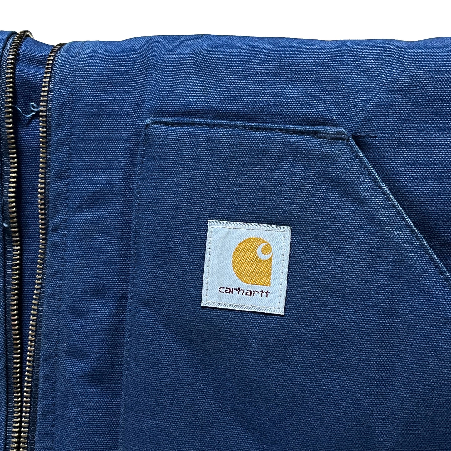 90's Carhartt Duck Vest Navy Size (2XL)