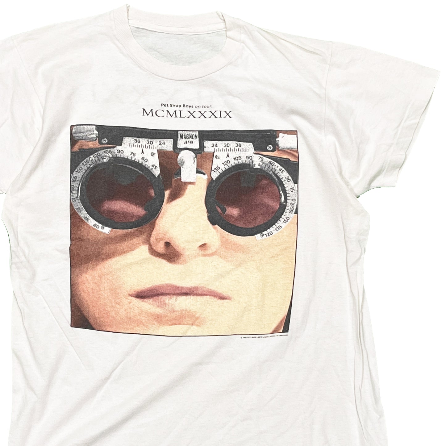 80's UnKnown Pet Shop Boys T Size (L)位