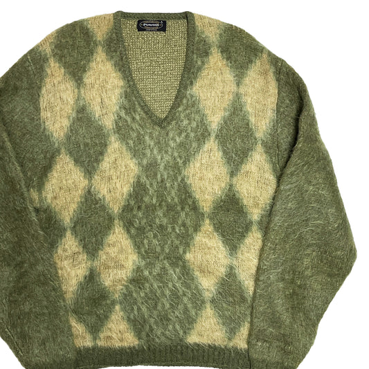 70's〜 PURITAN V-Neck Sweater Size (L)位