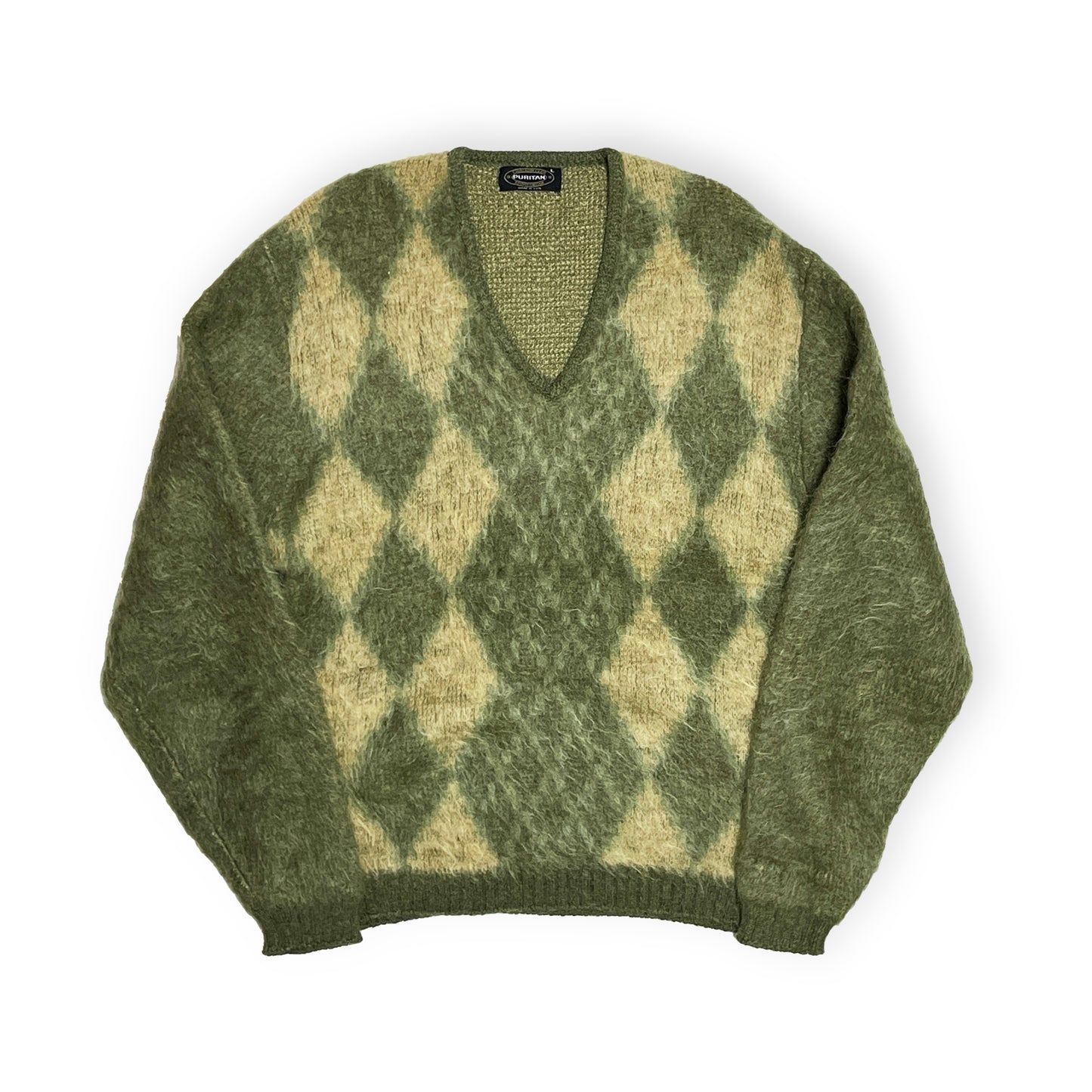 70's〜 PURITAN V-Neck Sweater Size (L)位