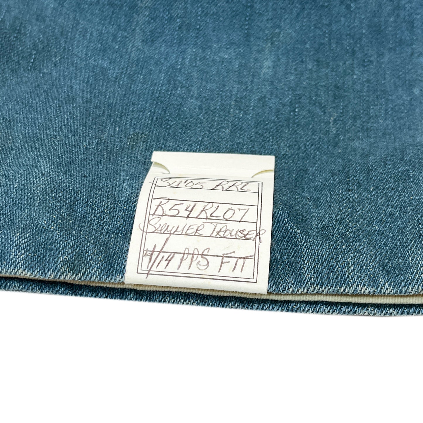 RRL Sample Denim PT Size (W36 L31)