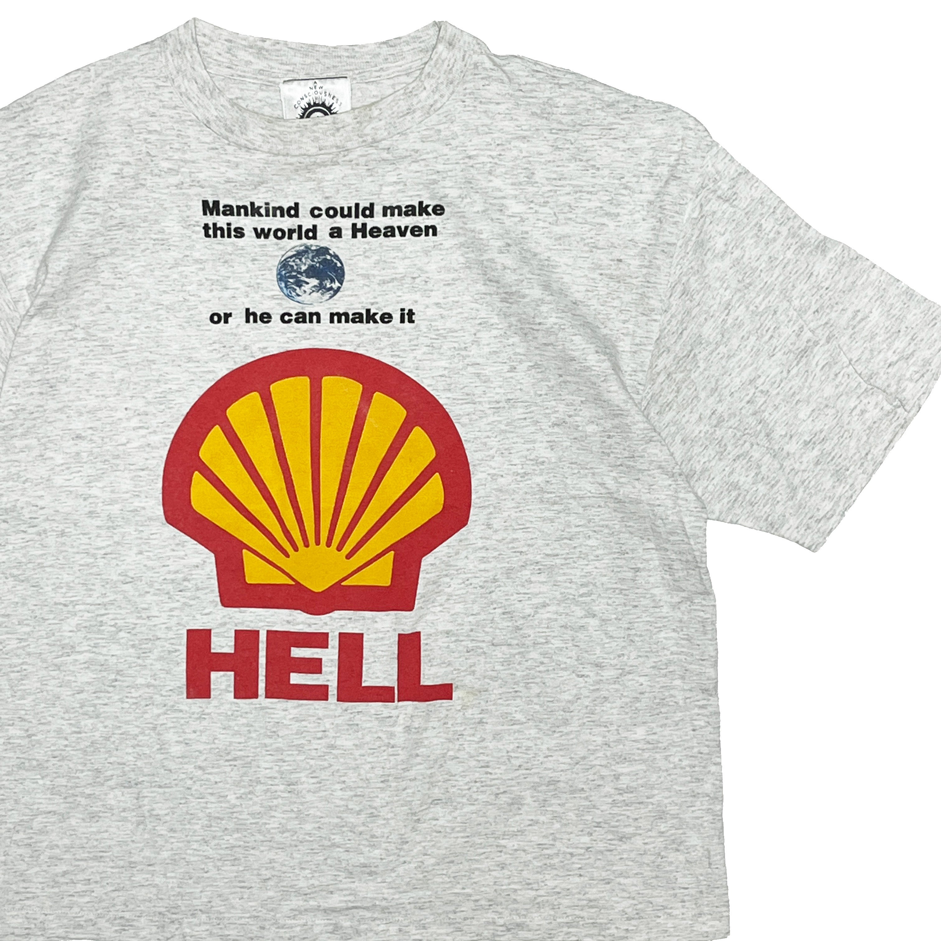 Streetwear Anarchic Adjustment HELL short-sleeve T-Shirt