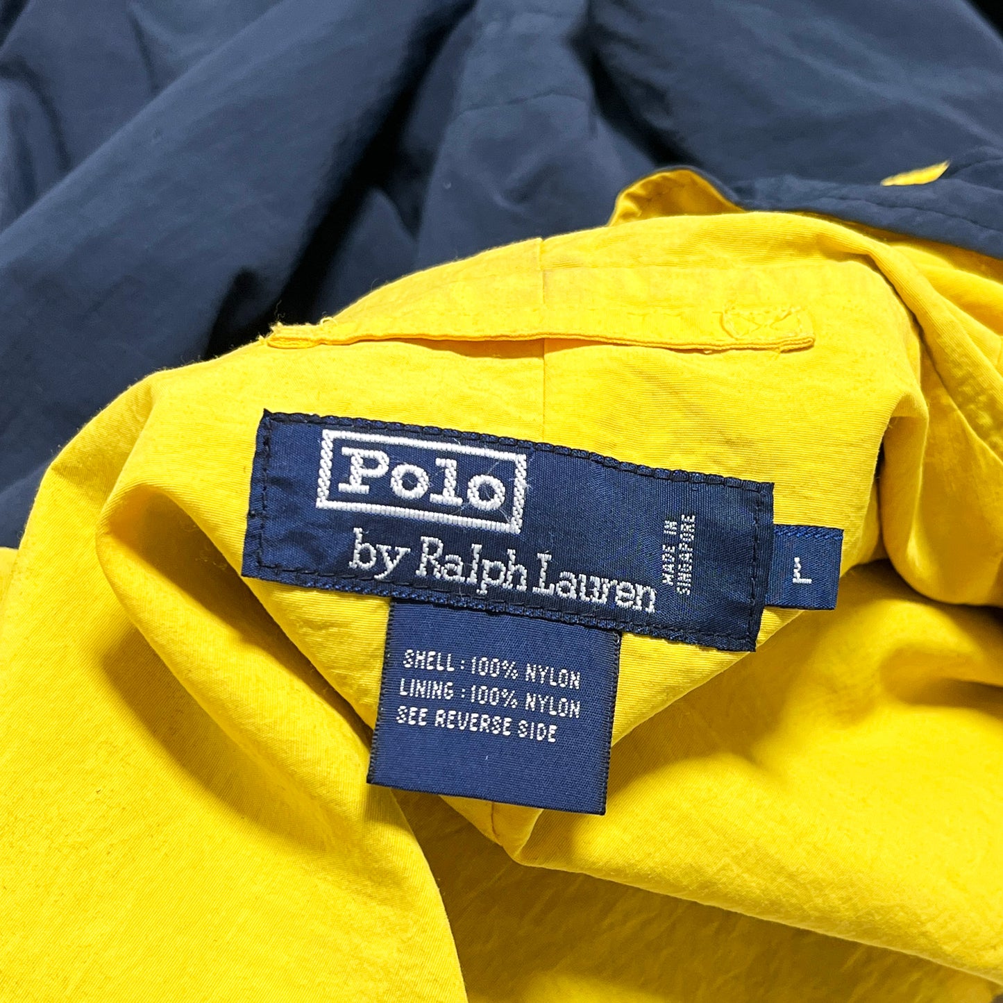 90's Ralph Lauren "92" Nylon Mods Parka ネイビー Size (L)