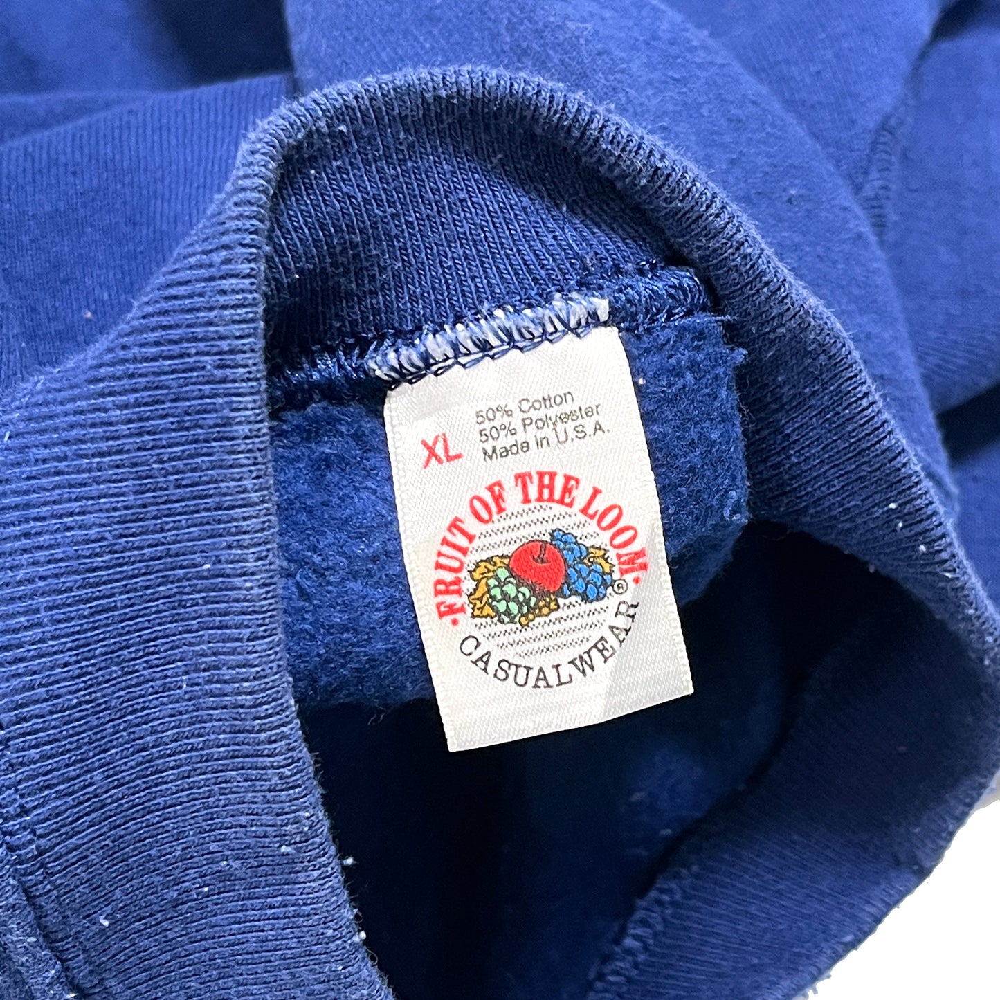 90's FRUIT OF THE LOOM Blank Sweat ライトネイビー Size (XL)