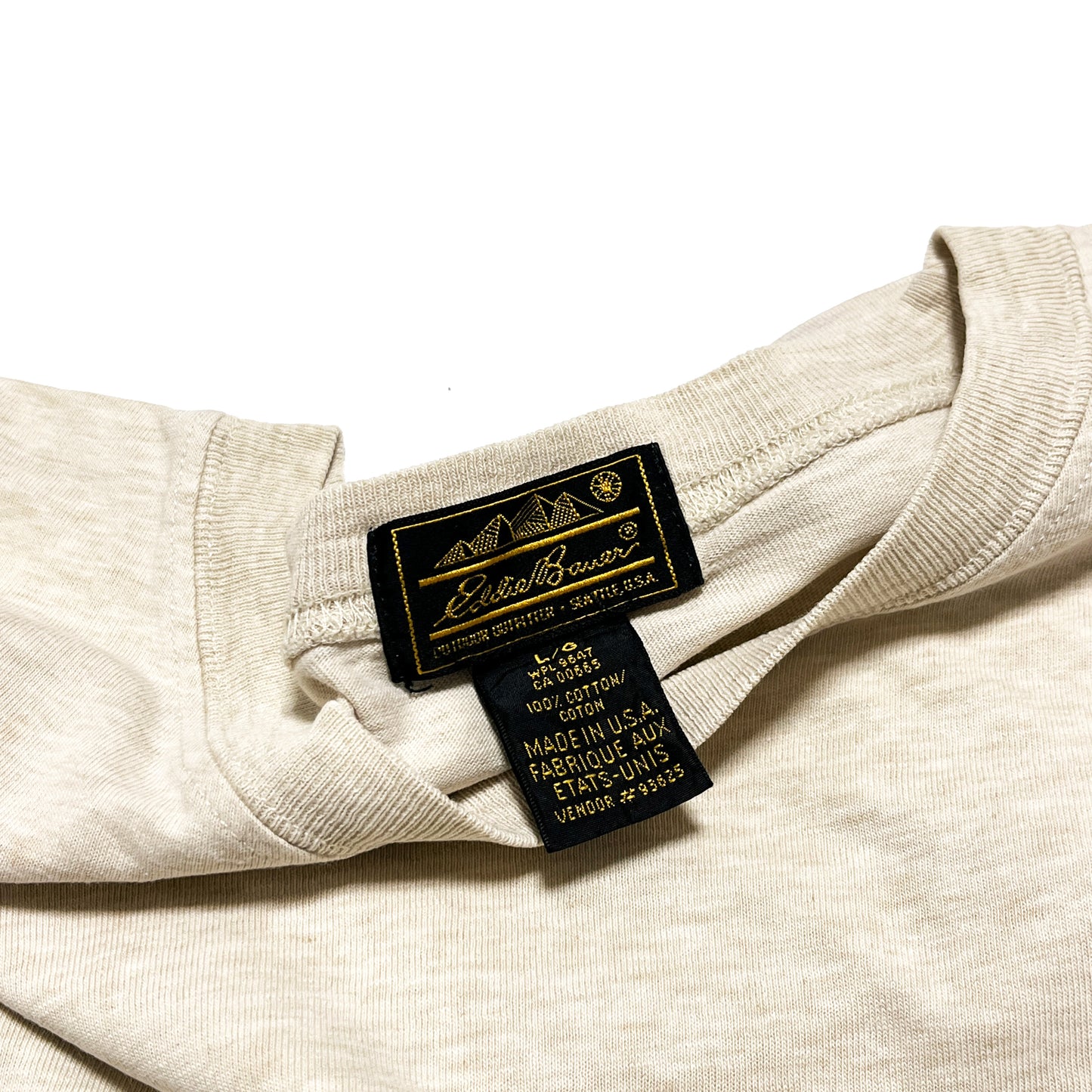 90's Eddie Bauer Pocket T Size (L) アメリカ製