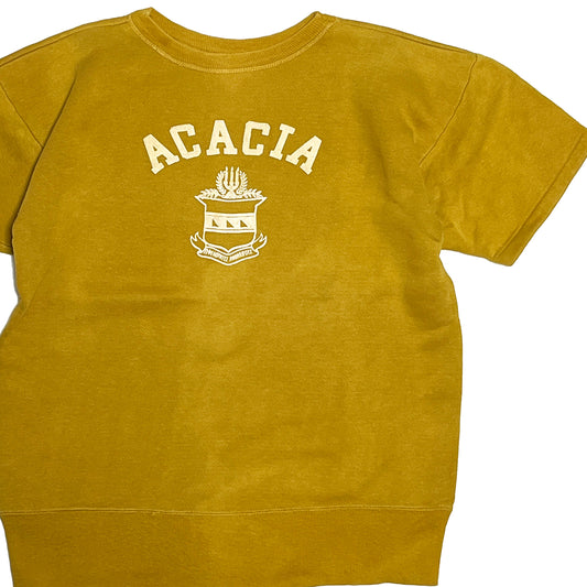 60's Unknown S/S Sweat "ACACIA" Flocky Print Size (L-XL位)