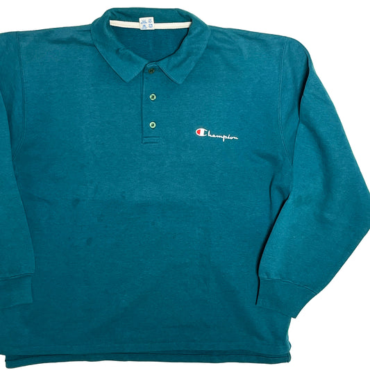 80's Champion Polo Sweat Size (XL) レア！